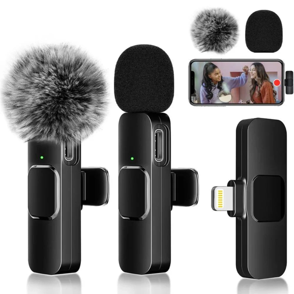 Wireless Clip-on Microphones