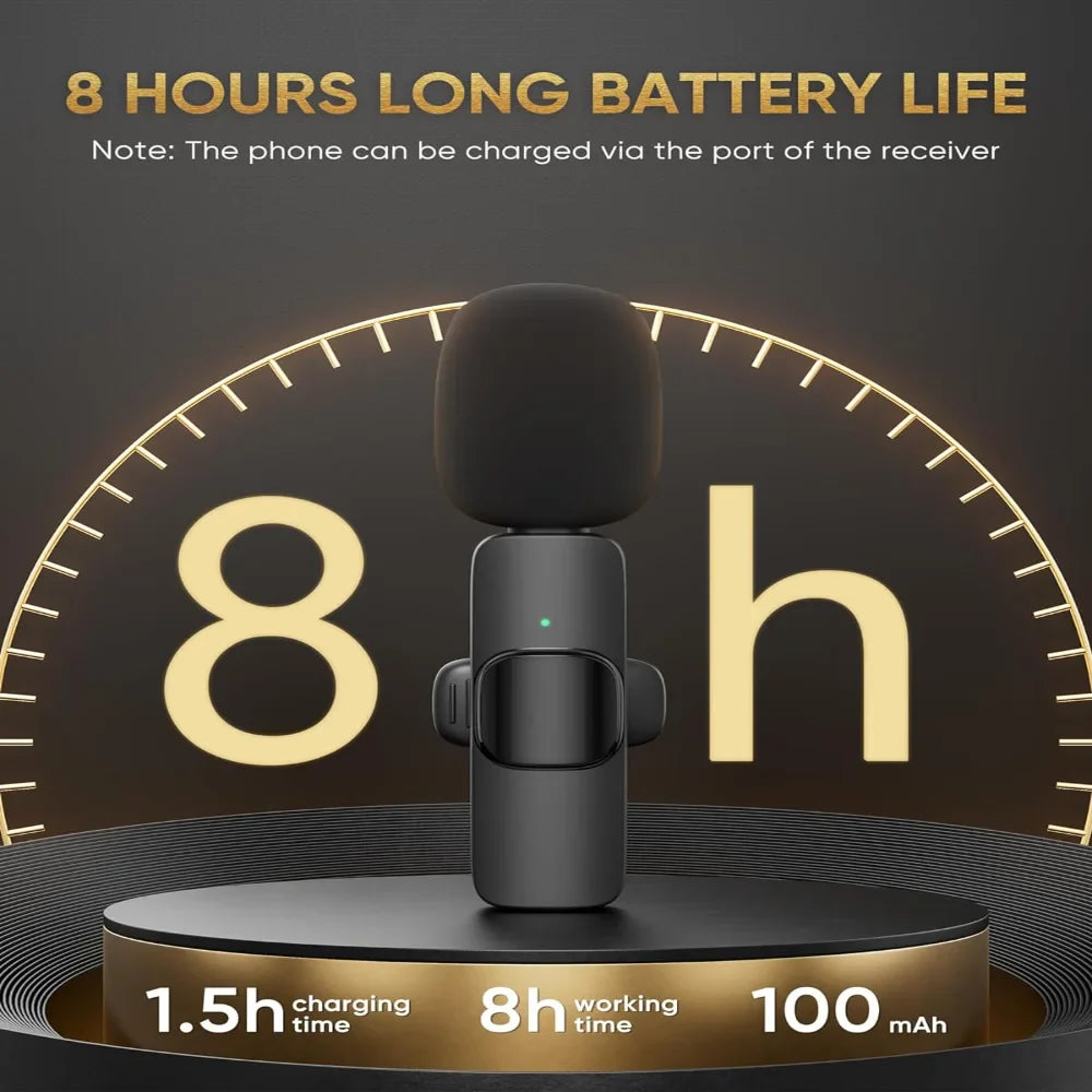 Wireless Clip-on Microphones