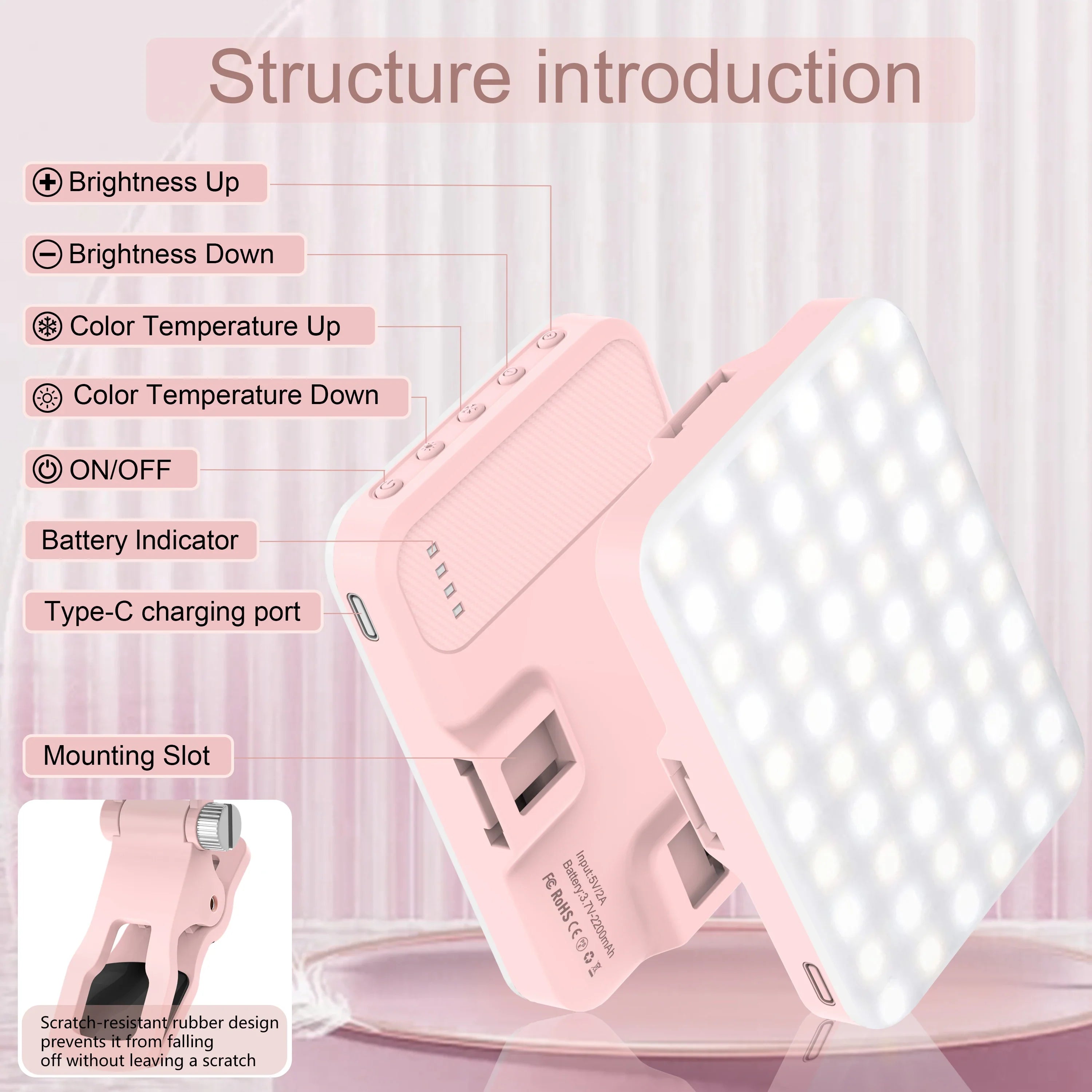 GlowPro Portable Selfie Light